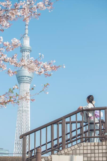 *201 Oshiage Sta 3mins! Wi-fi & Elevator 4pax Appartement *